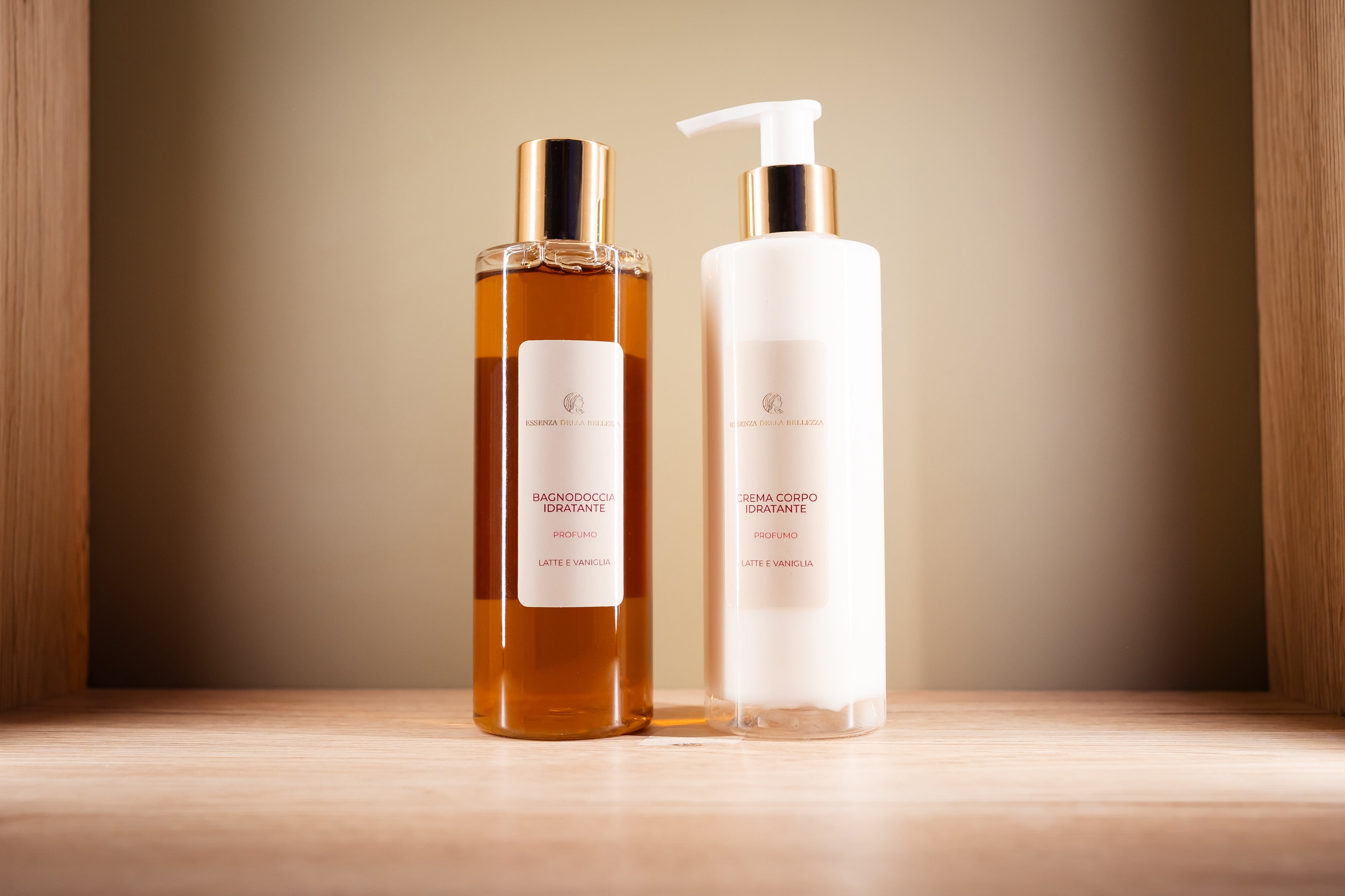 RITUALE DEI SENSI KIT BAGNODOCCIA + CREMA CORPO LATTE E VANIGLIA